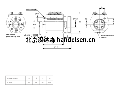 LTN滑環(huán)SH085-MSP技術(shù)圖紙