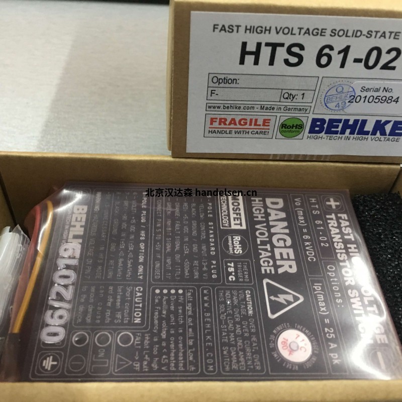 BEHLKE高壓固態(tài)開關(guān)HTS 1600-100-SCR BEHLKE高壓固態(tài)開關(guān)HTS 1600-100-SCR