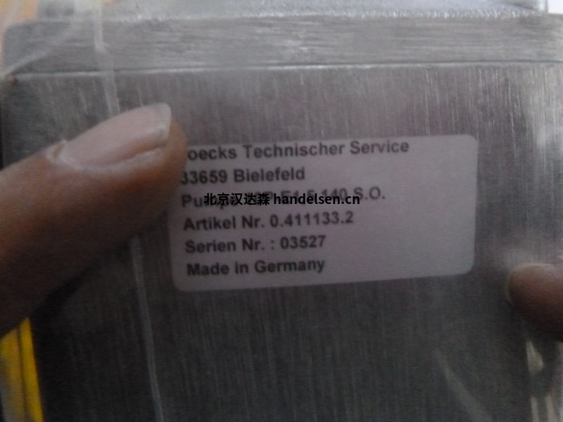 Joecks-Technischer齒輪泵 Joecks-Technischer齒輪泵