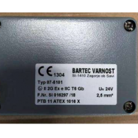 BARTEC防爆電機BM 4KTC 80 A-2/10型號參數(shù)