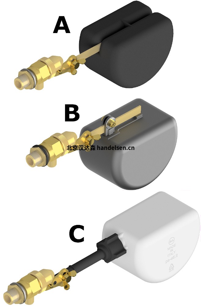 PA SpA UR12 - 旋轉噴嘴 1/4Bsp F - 12 MPa