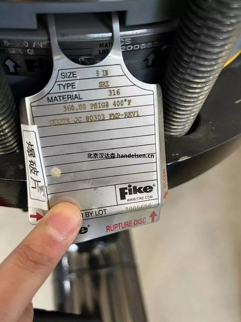 Fike高性能爆破片RD500 ATLAS用于石油和天然氣 Fike高性能爆破片RD500 ATLAS用于石油和天然氣